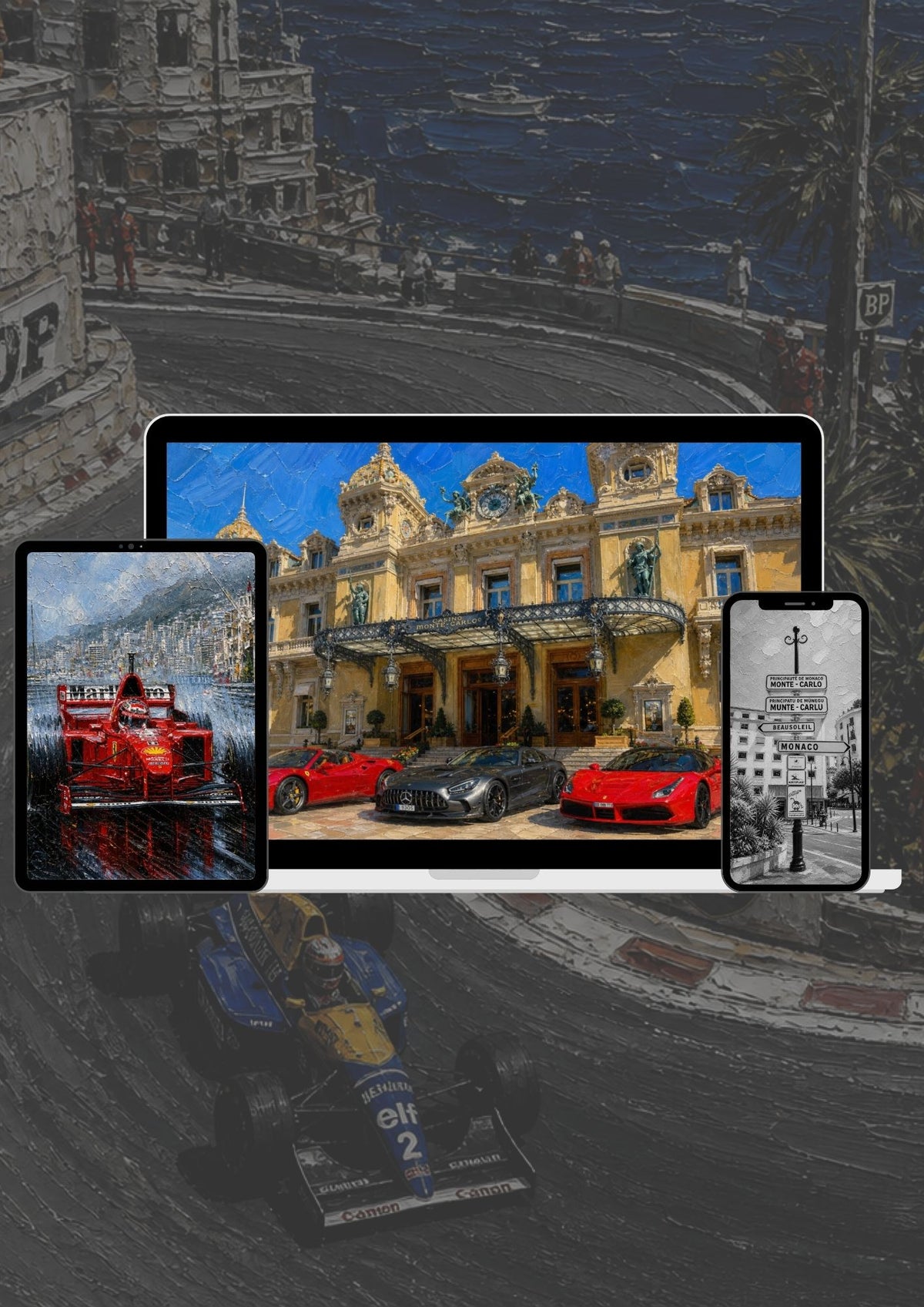 Monaco Rich Collection - 7 + Wallpapers