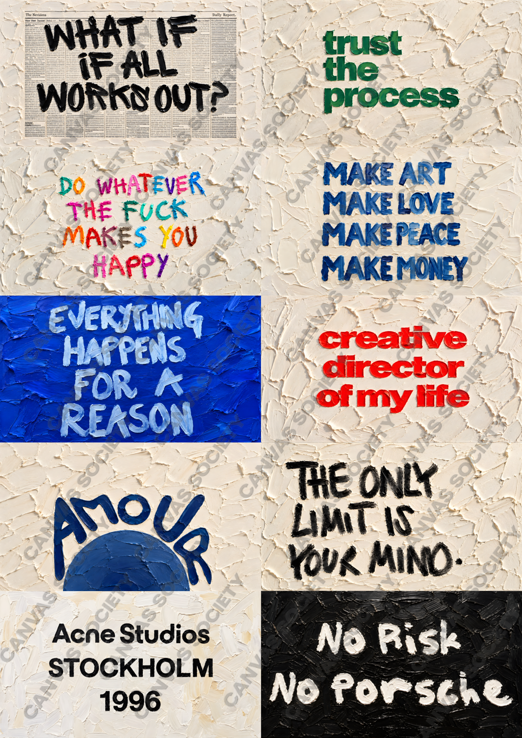 Impasto Statements - 10 + Wallpapers