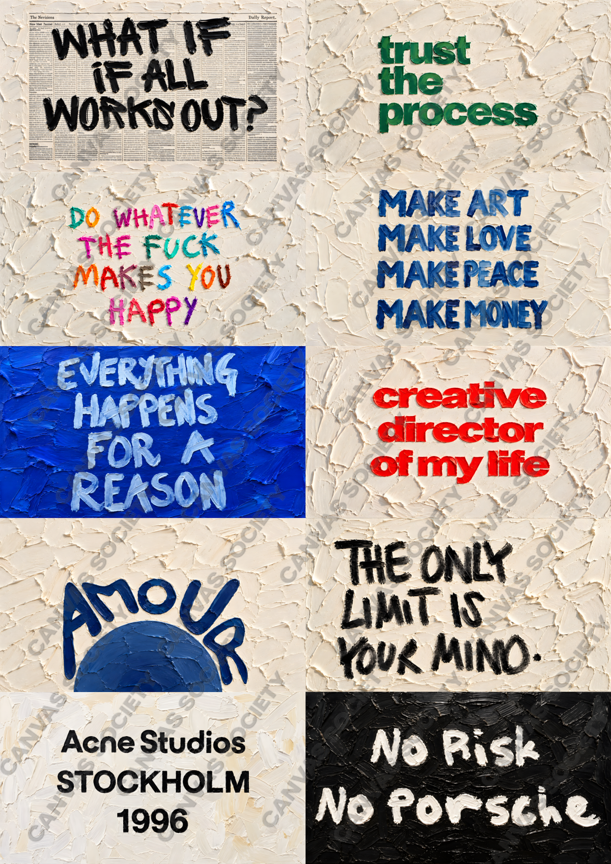 Impasto Statements - 10 + Wallpapers