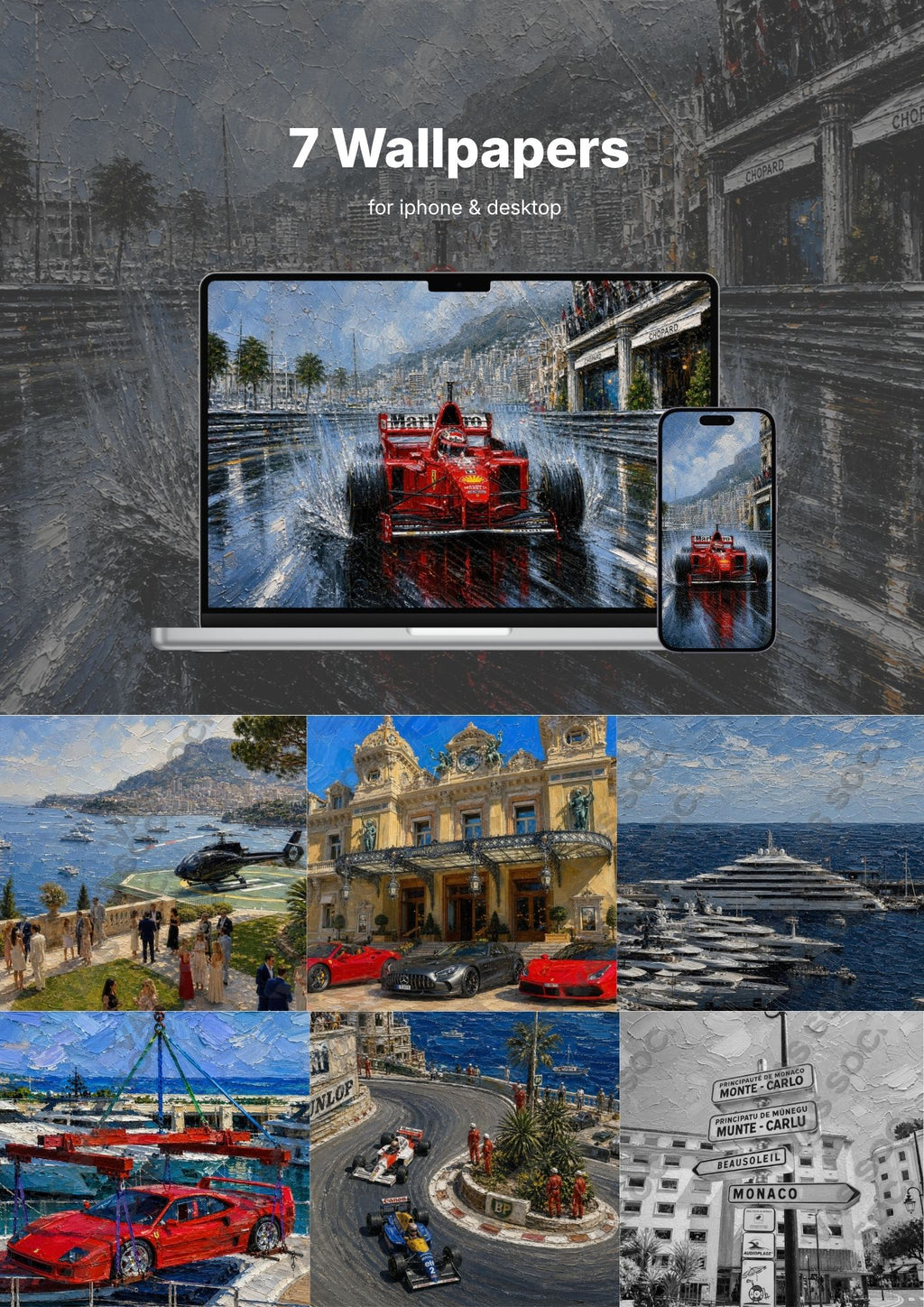 Monaco Rich Collection - 7 + Wallpapers