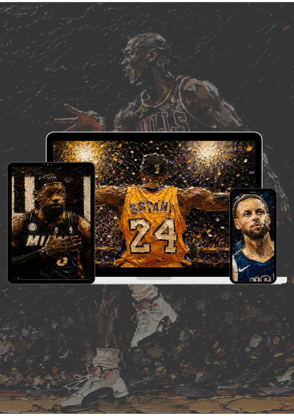 Courtside Icons - 7 + Wallpapers