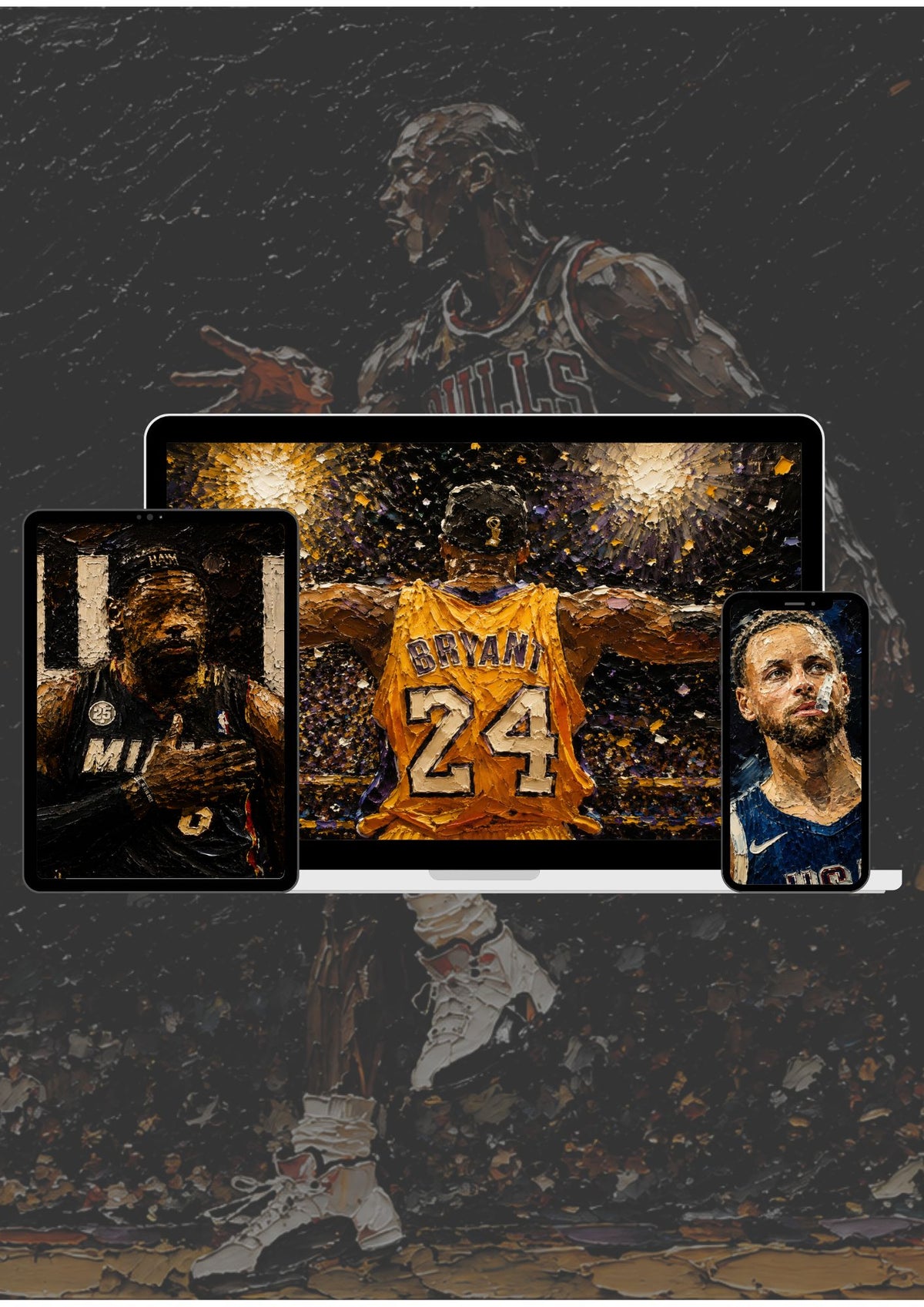 Courtside Icons - 7 + Wallpapers