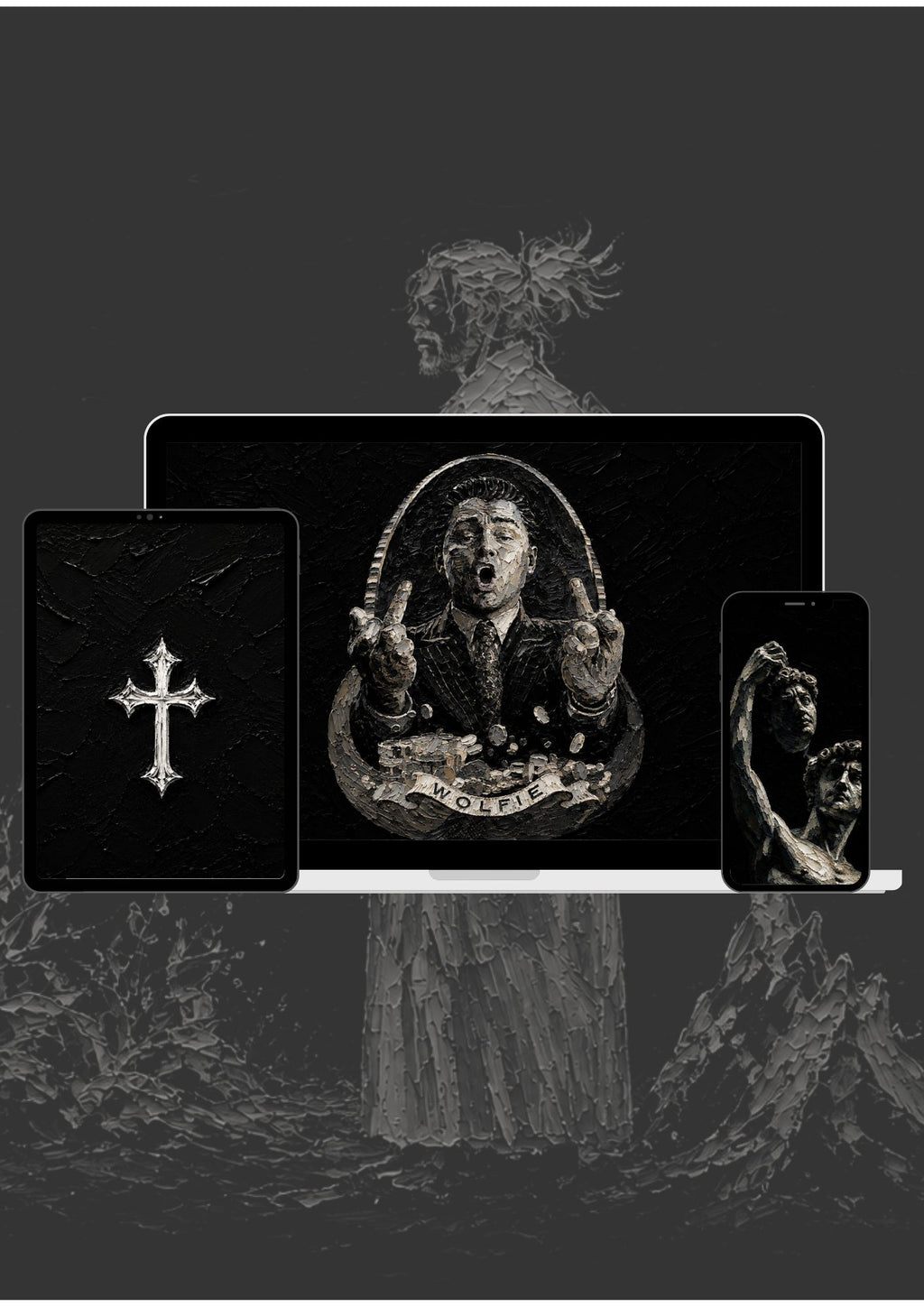 Pure Black - 7 + Wallpapers