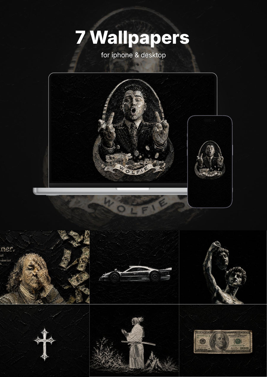 Pure Black - 7 + Wallpapers