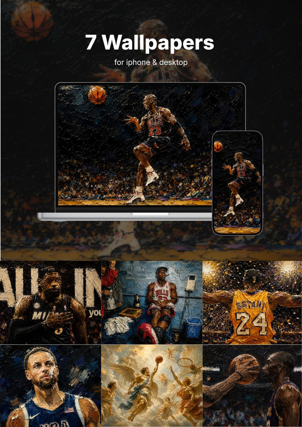 Courtside Icons - 7 + Wallpapers